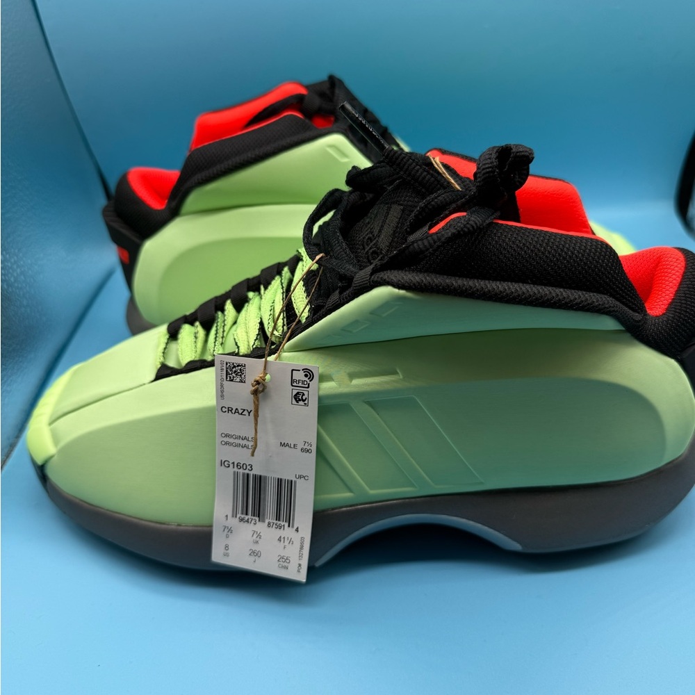 Adidas Crazy 1 Kobe Mint men’s size 7.5
